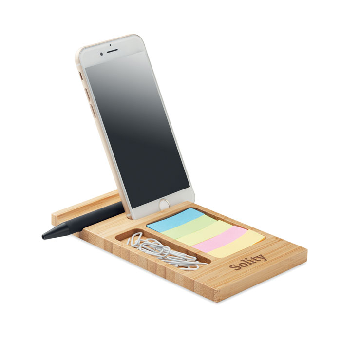 Bamboe telefoonhouder | Eco geschenk